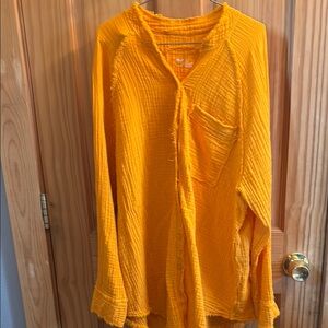 Bright Orange Women's Top